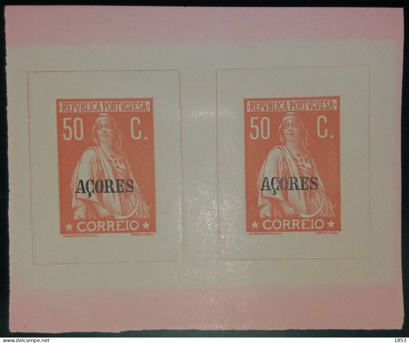 AÇORES - PROVAS - TIPO CERES - Proofs & Reprints