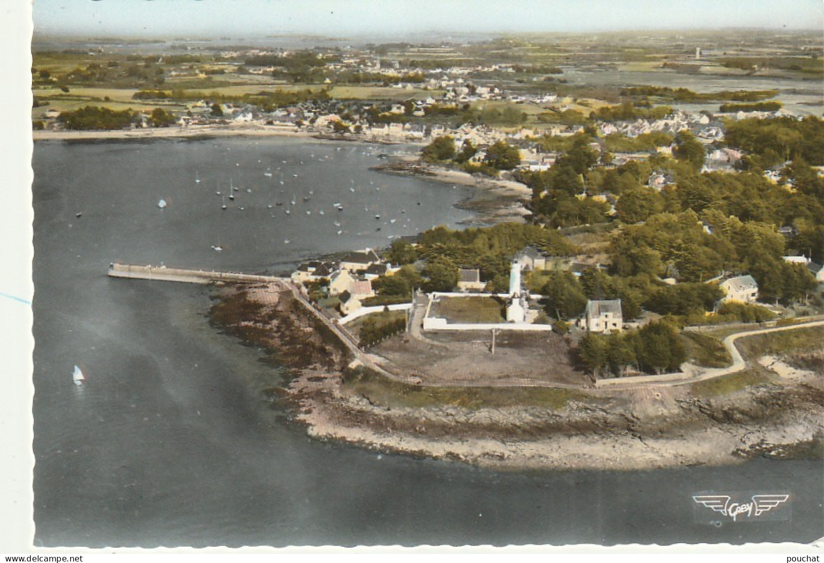 AA+ 72-(56) PORT NAVALO - LA POINTE ET VUE D'ENSEMBLE - VUE AERIENNE - Andere & Zonder Classificatie