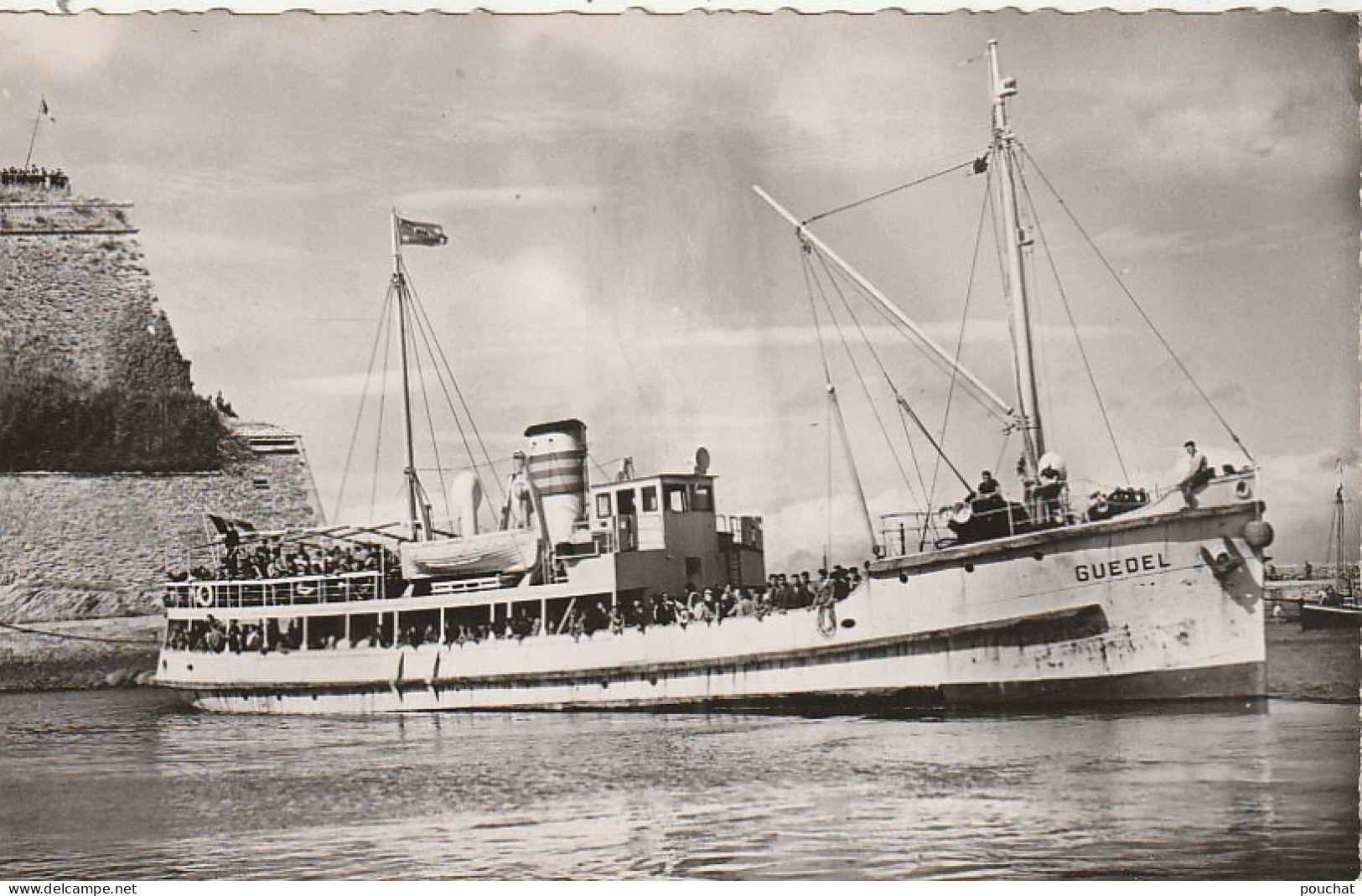 AA+ 72-(56) BELLE ISLE EN MER  , BELLE ILE EN MER - LE PALAIS - LE DEPART DU GUEDEL - Belle Ile En Mer