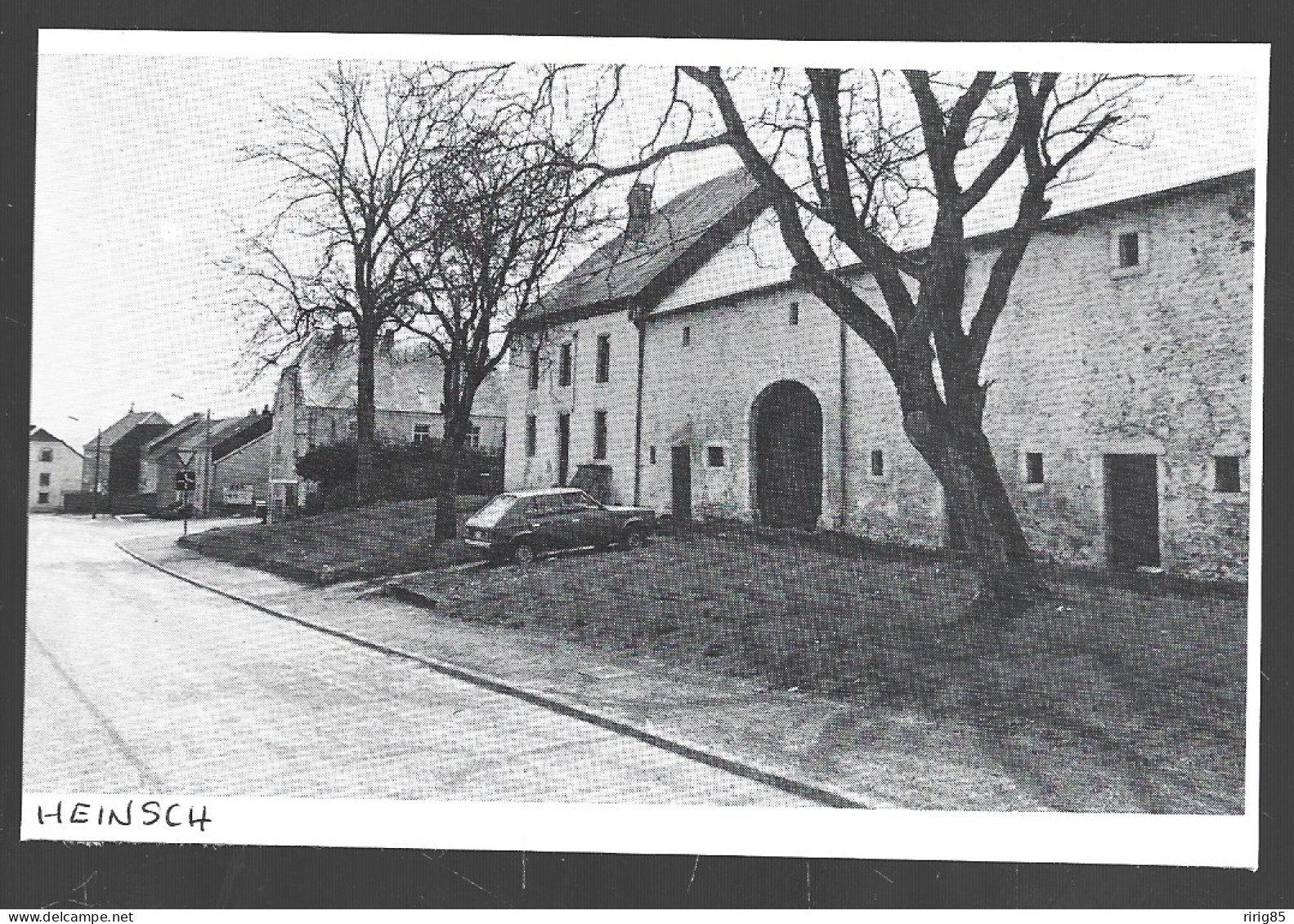 1980  --  BELGIQUE . HEINSCH . ASPECT DU VILLAGE . 4B055 - Zonder Classificatie