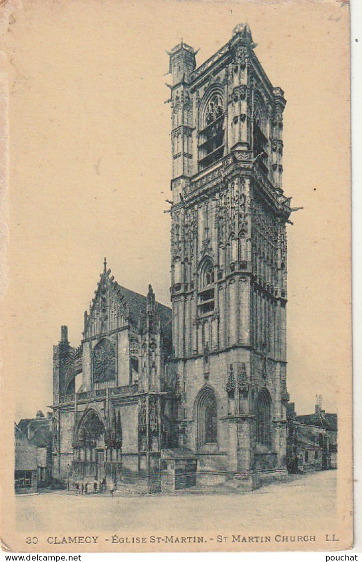 AA+ 74-(58) CLAMECY - EGLISE ST MARTIN - Clamecy