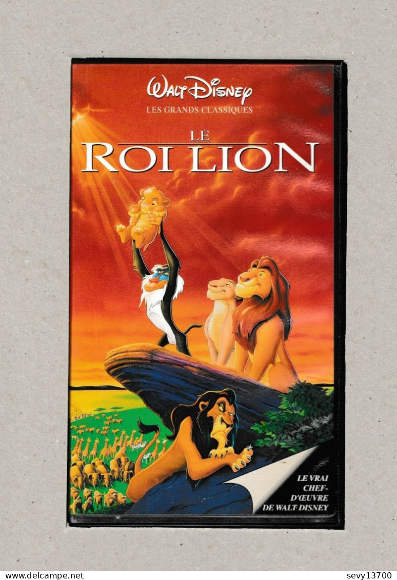 3 VHS Walt Disney Le Roi Lion Le Petit Dinosaure 2 Et Le Prince D'Egypte - Dessins Animés