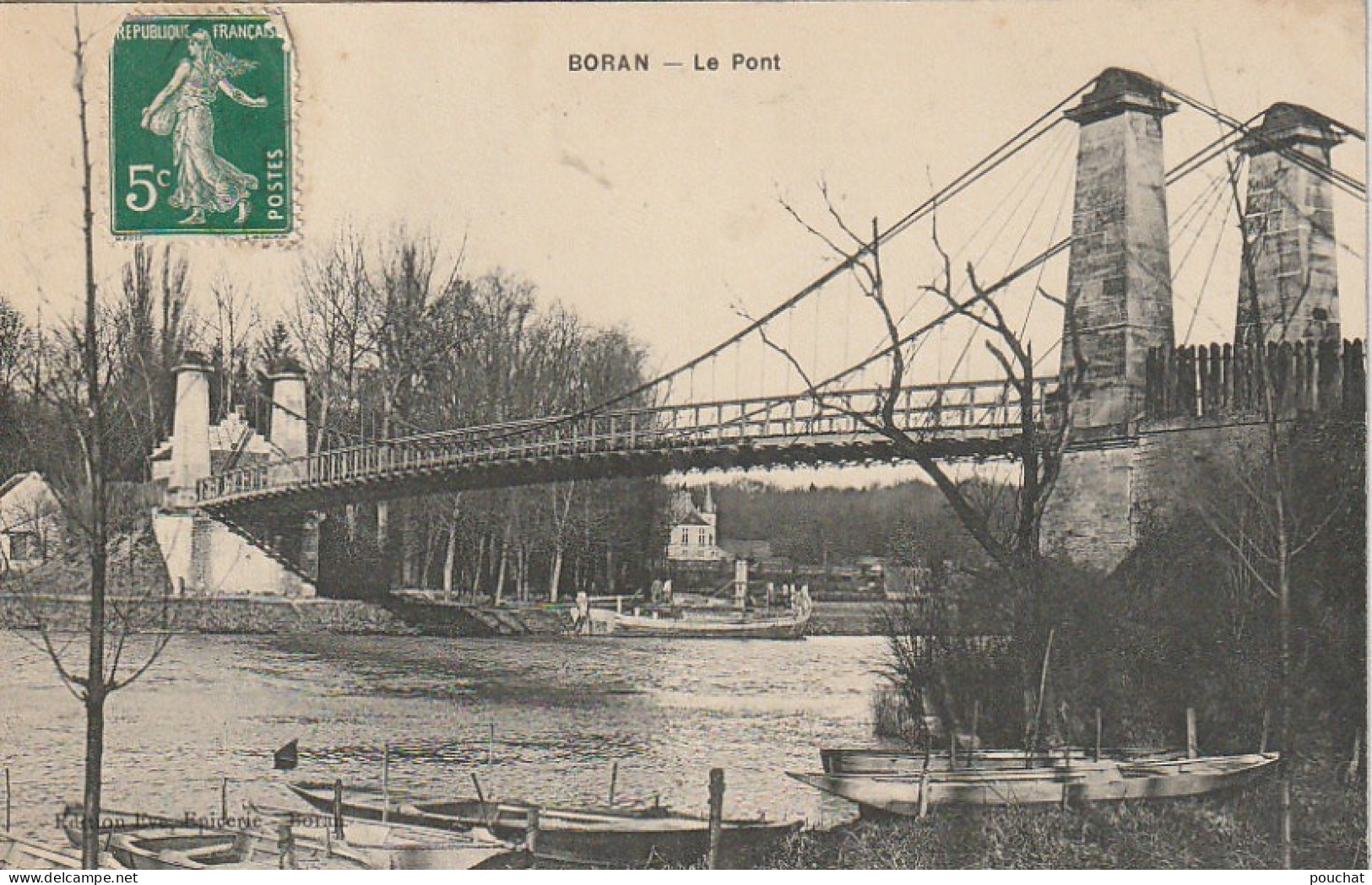 AA+ 76-(60) BORAN - LE PONT - Boran-sur-Oise
