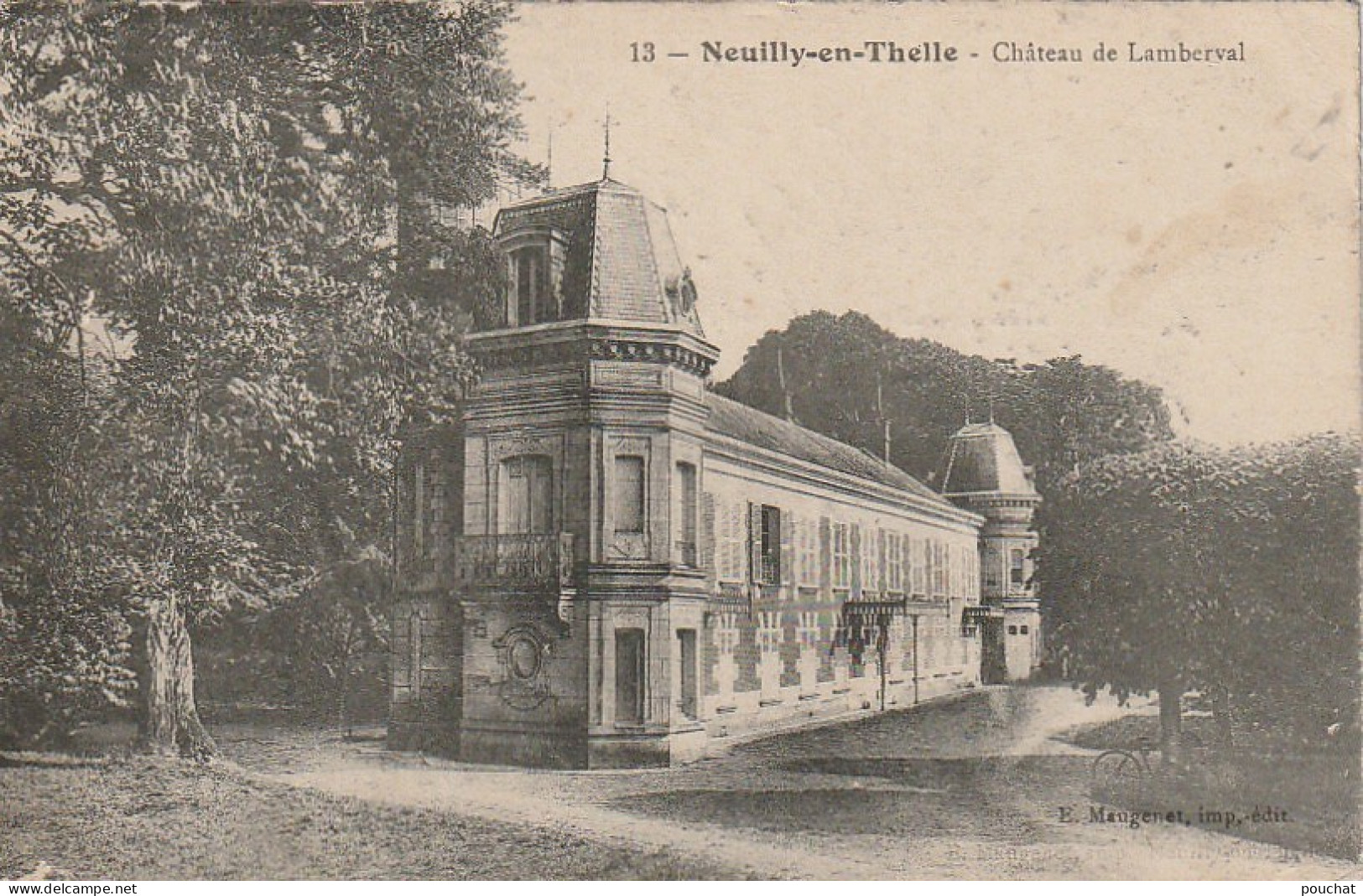 AA+ 76-(60) NEUILLY EN THELLE - CHATEAU DE LAMBERVAL - Otros & Sin Clasificación