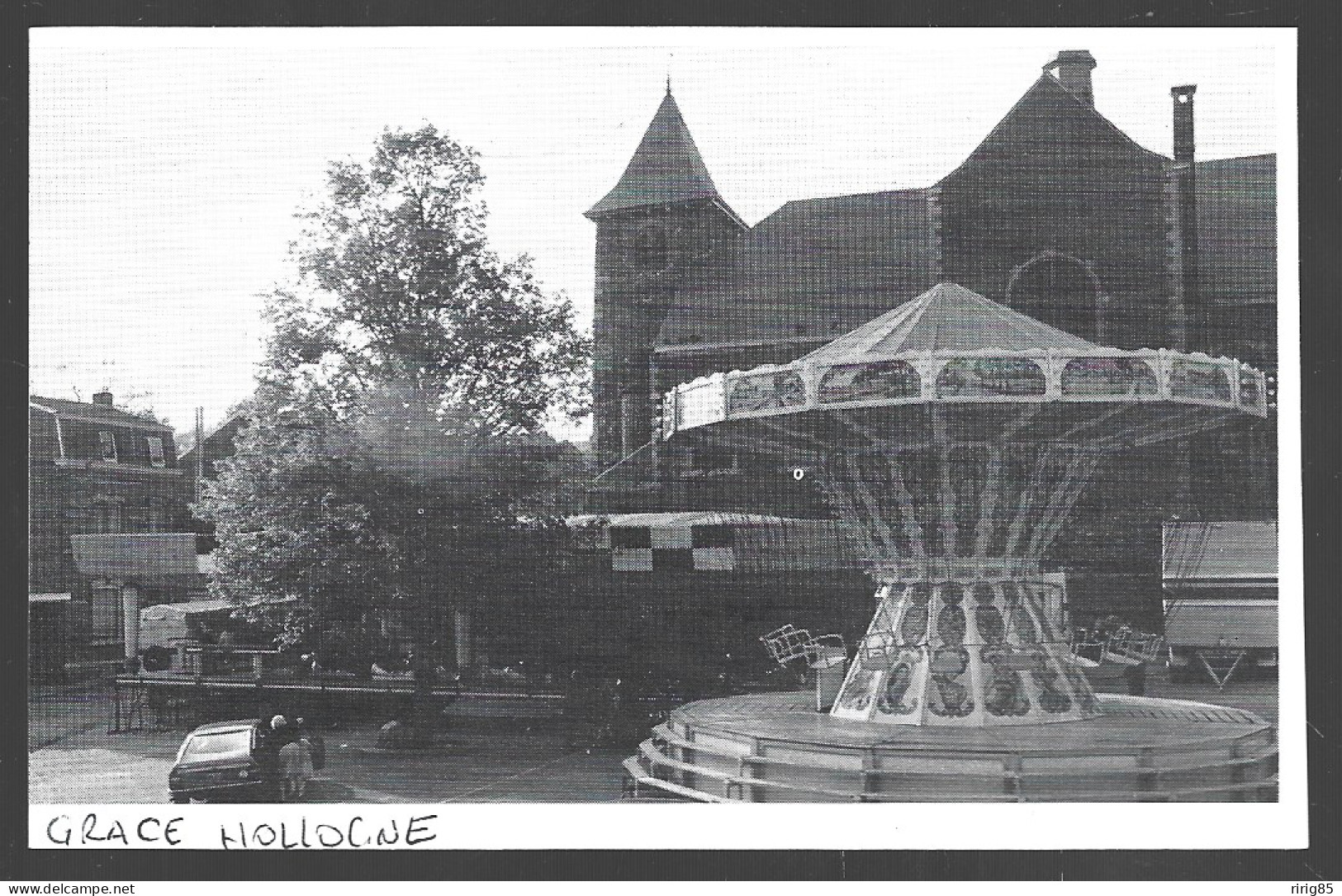 1980  --  BELGIQUE . GRACE HOLLOGNE . ASPECT DU VILLAGE . 4B057 - Non Classés