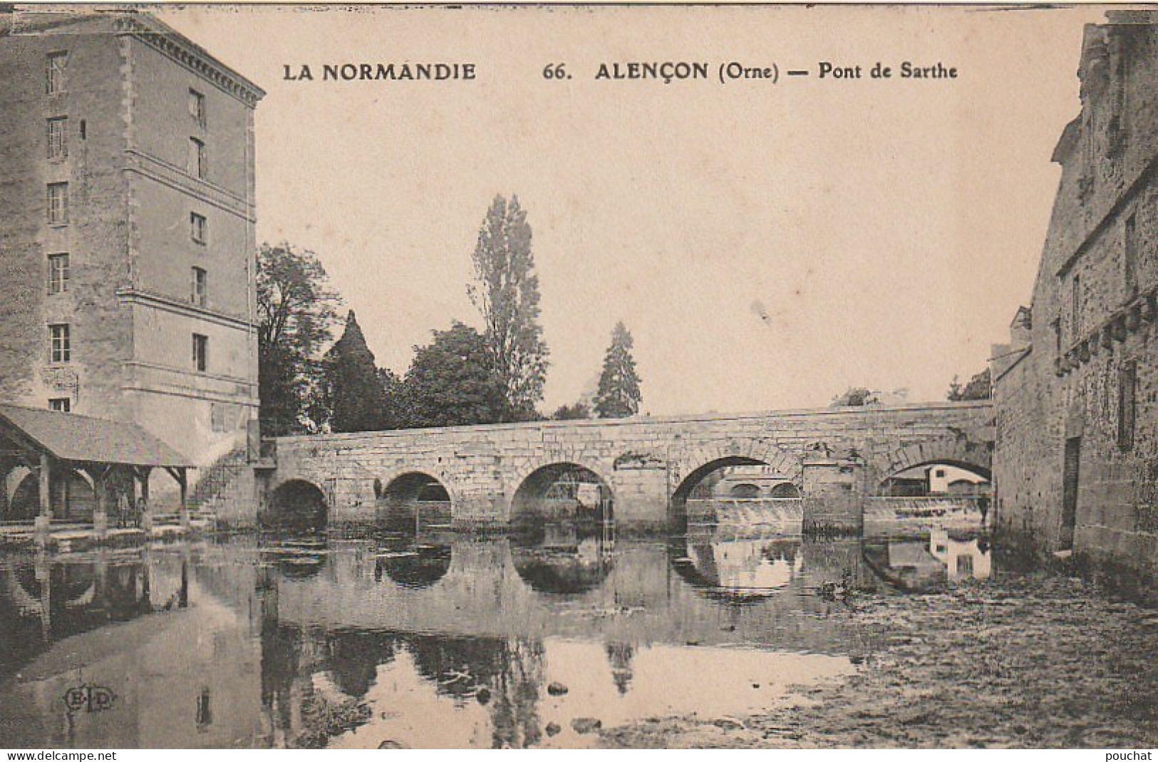 AA+ 80-(61) ALENCON - PONT DE SARTHE - LAVOIR - Alencon