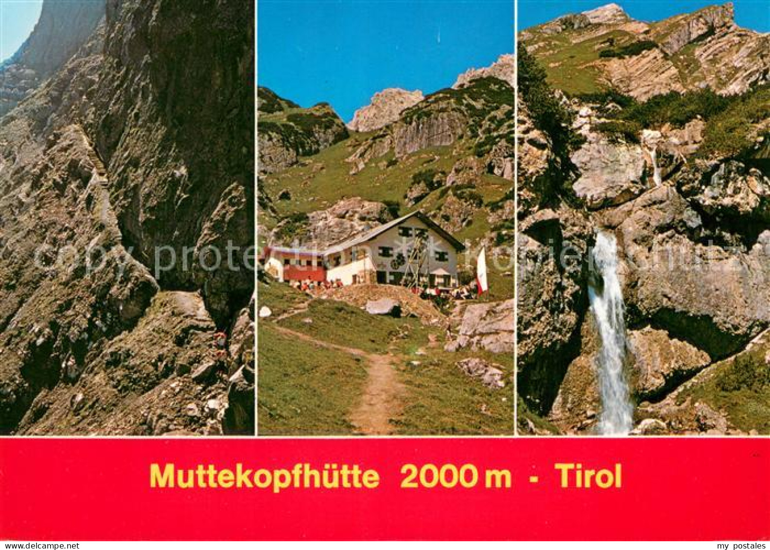73649422 Imst Tirol Muttekopfhuette Wasserfall Imst Tirol - Autres & Non Classés