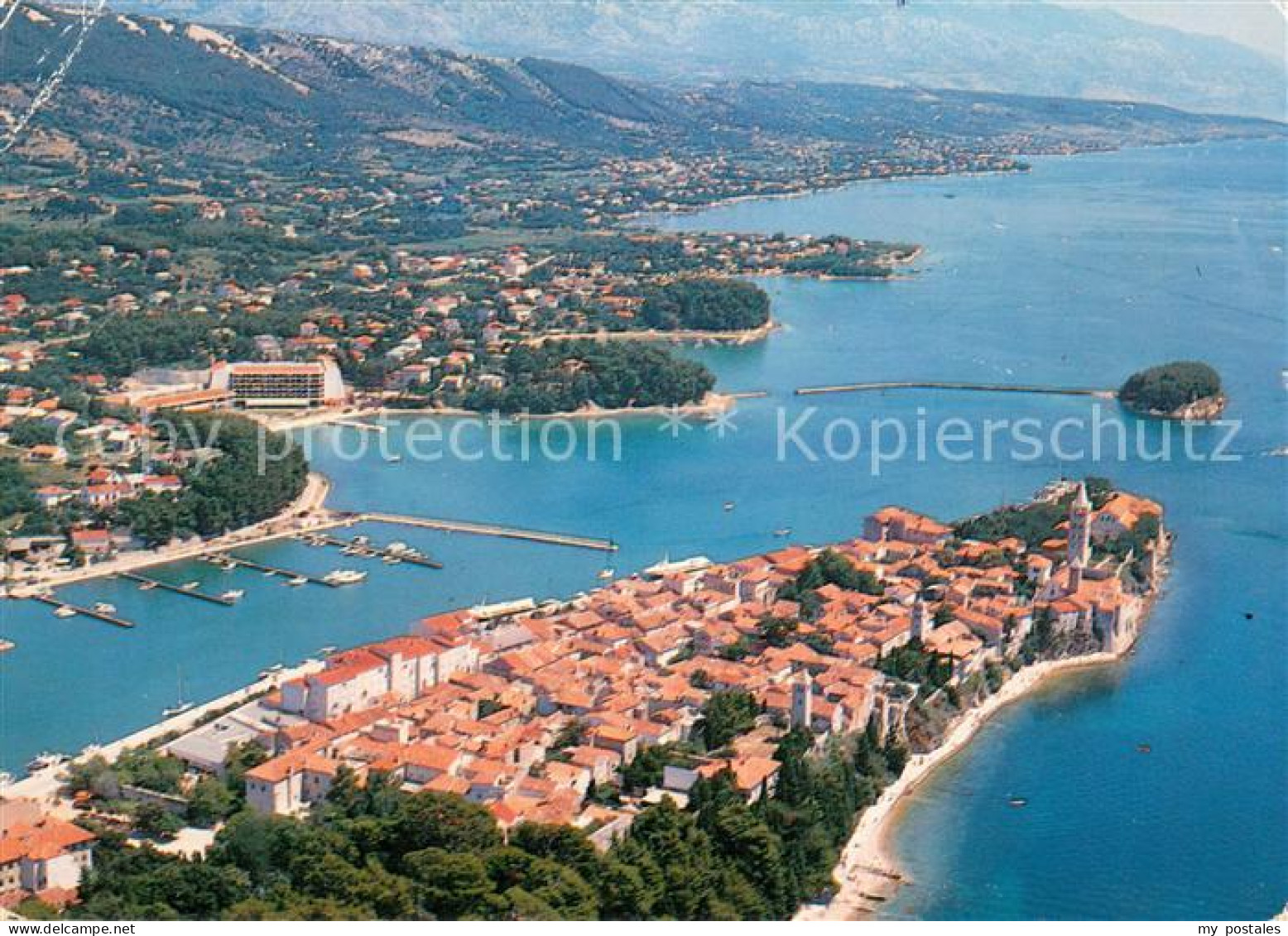 73649395 Rab Croatia Fliegeraufnahme Rab Croatia - Croatia