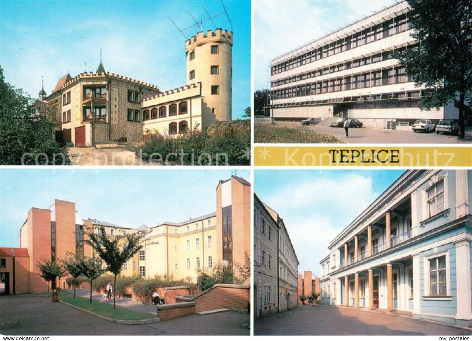 73649385 Teplice Doubravka Dum Kultury Sanatorium Fucik Lazenska Ulice Teplice - Tsjechië