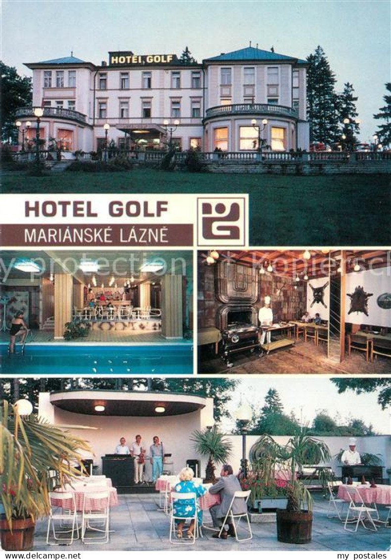 73649364 Marianske Lazne Hotel Golf Hallenbad Gastraum Terrasse Marianske Lazne - Tsjechië