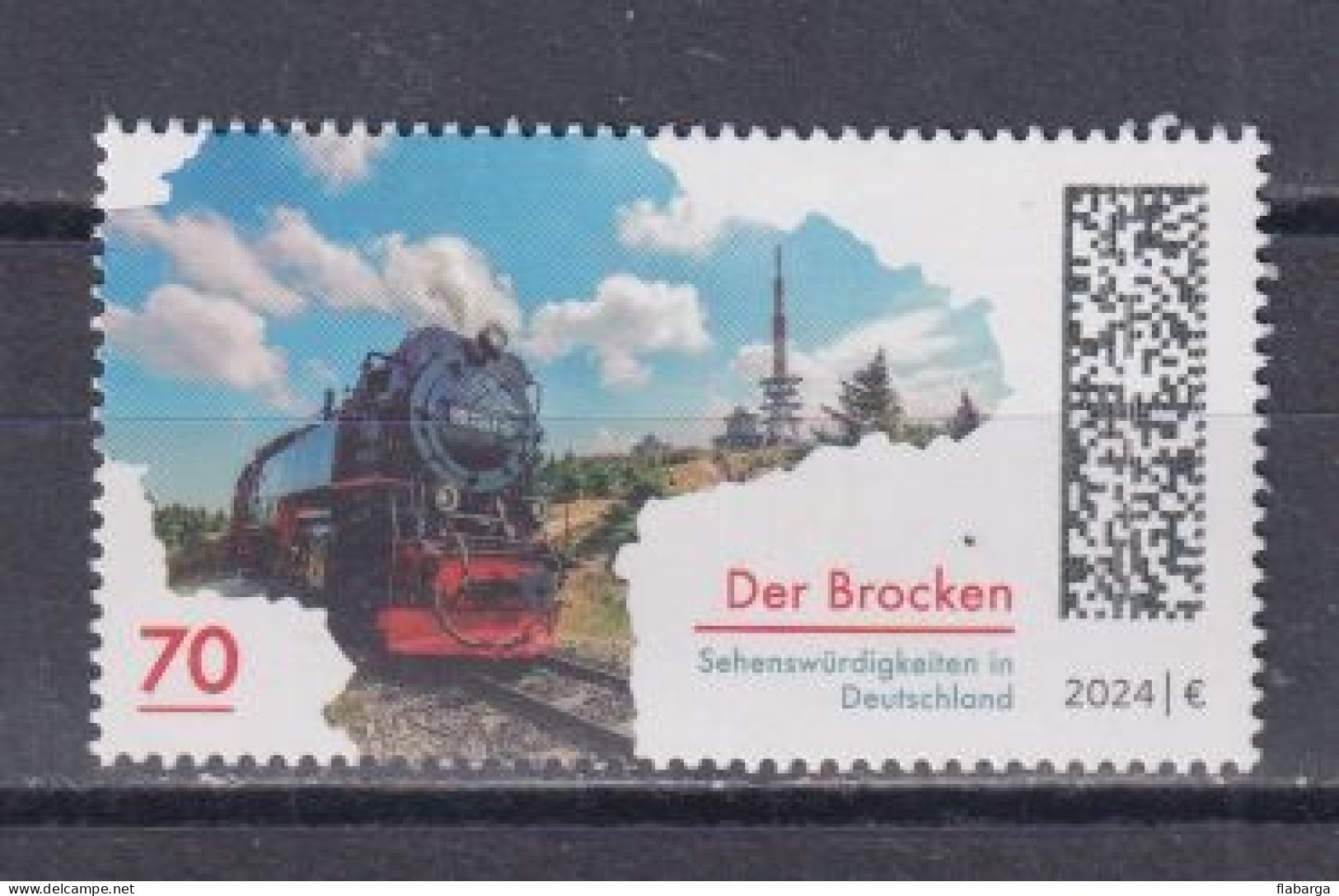 Año 2024  Der Brocken - Unused Stamps