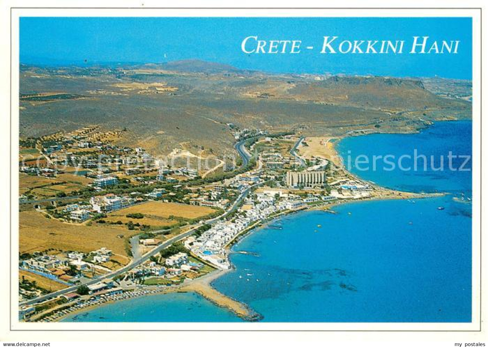 73649333 Crete Kokkini Hani Fliegeraufnahme Crete - Griechenland