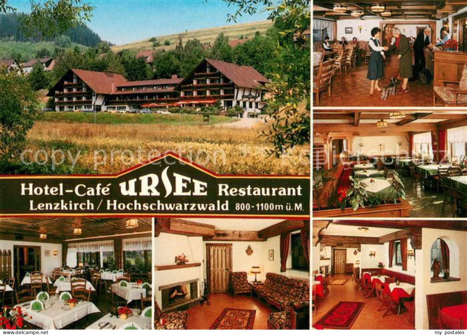 73649312 Lenzkirch Hotel Restaurant Ursee Gastraeume Kaminzimmer Lenzkirch - Otros & Sin Clasificación