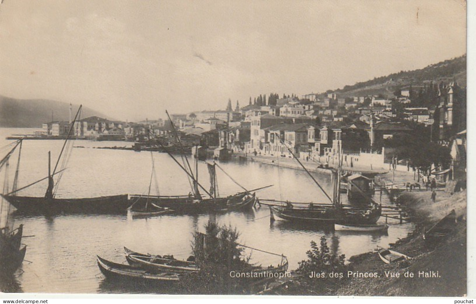 AA+ 86- ILES DES PRINCES - VUE DE HALKI - CONSTANTINOPLE  ( TURQUIE ) - Turquie