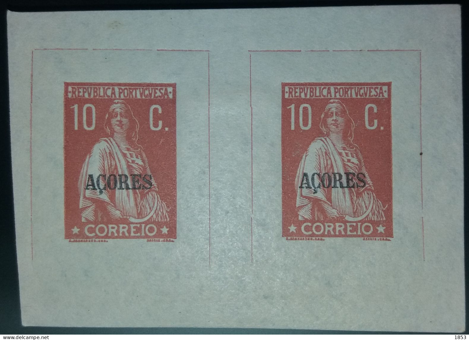 AÇORES - PROVAS - TIPO CERES - Proofs & Reprints