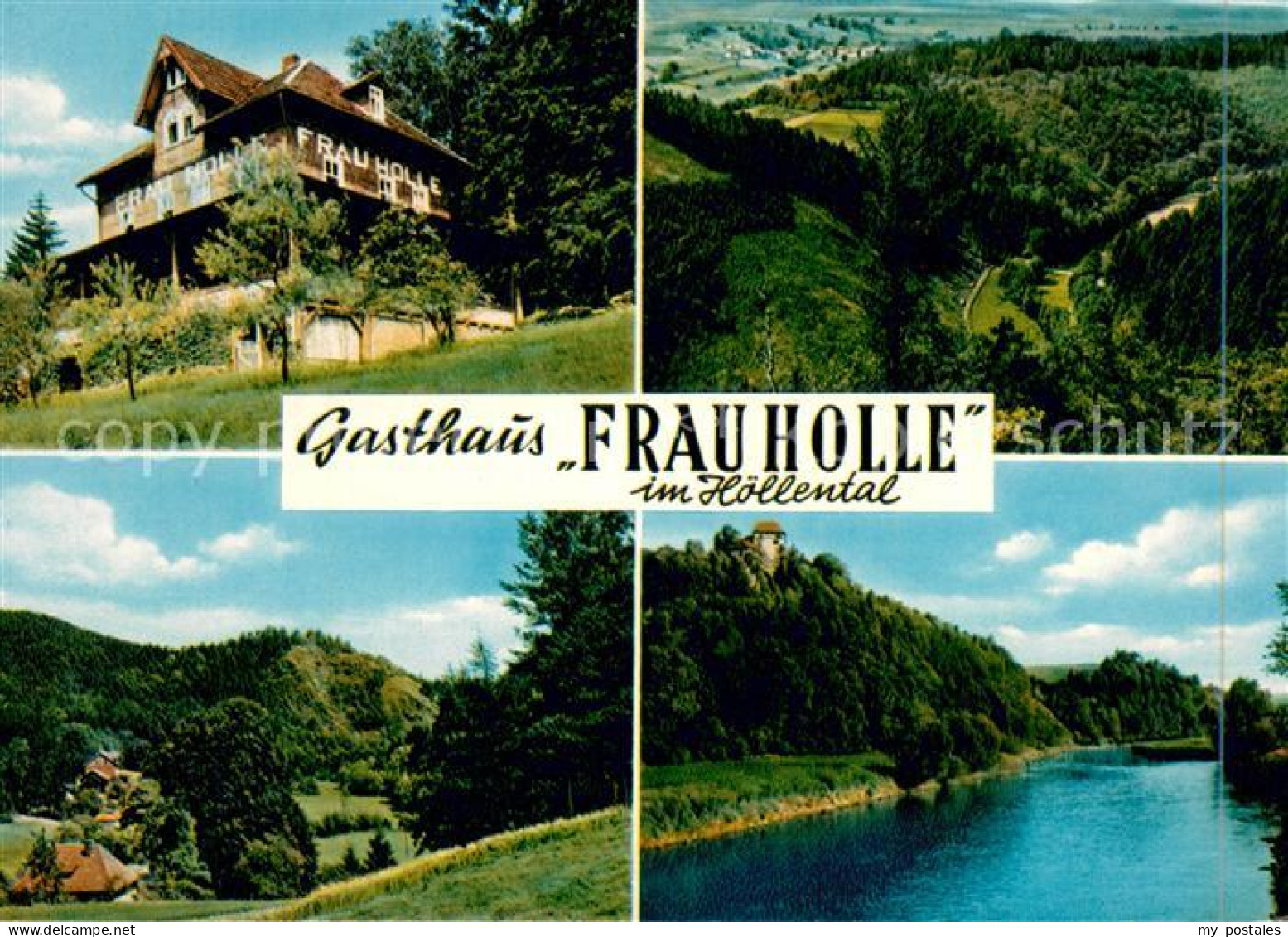 73649278 Abterode Gasthaus Frau Holle Im Hoellental Landschaftspanorama Abterode - Otros & Sin Clasificación