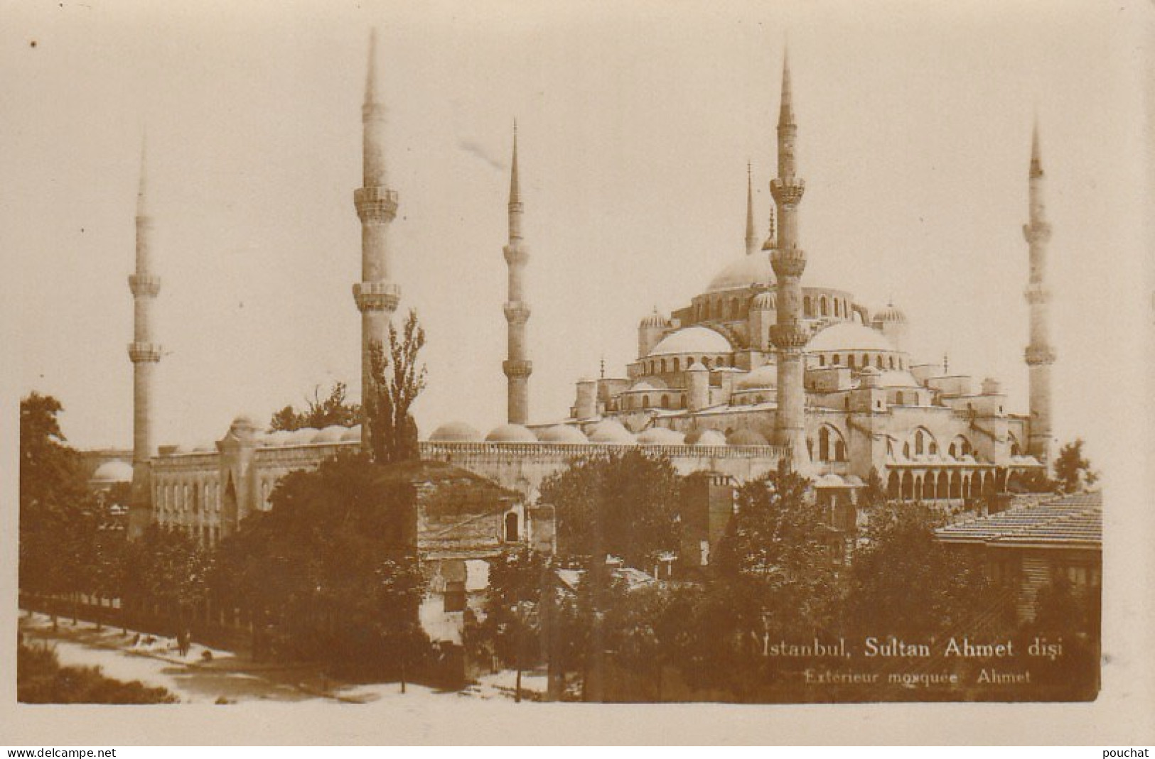 AA+ 86- ISTANBUL  ( TURQUIE ) - SULTAN AHMET DISI - EXTERIEUR MOSQUEE AHMET - Turkije