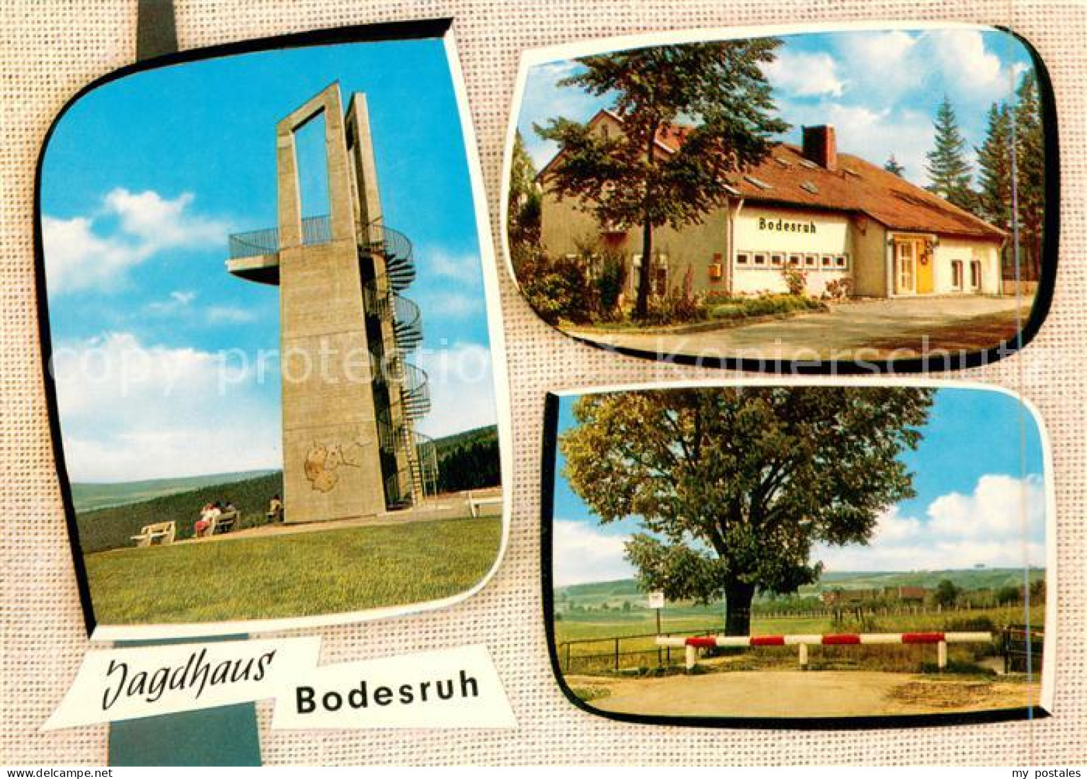 73649268 Bodesruh Jagdhaus Bodesruh Raststaette Pension Zonengrenze  - Bebra