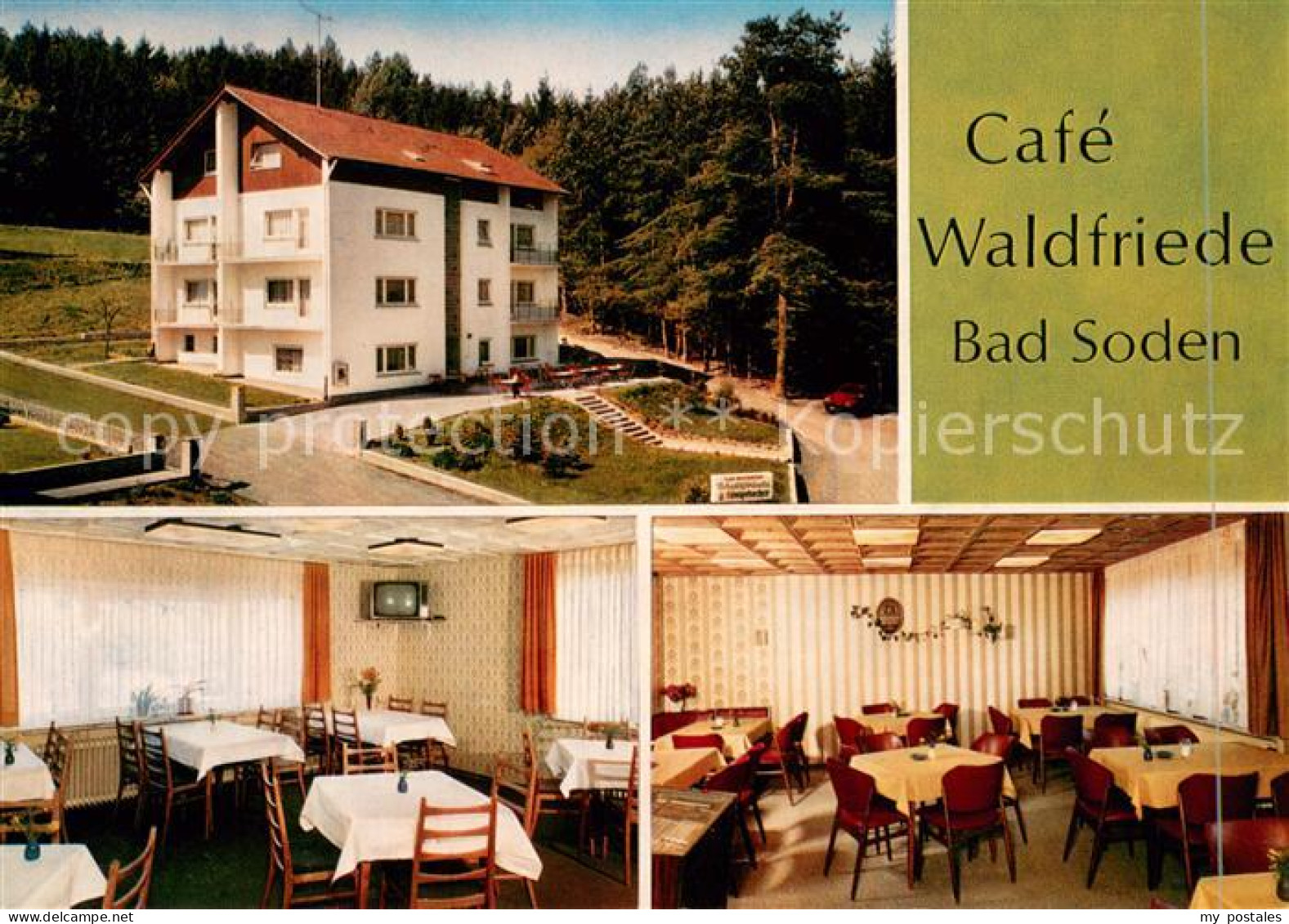 73649261 Bad Soden Stolzenberg Cafe Hotel Pension Waldfriede Restaurant Bad Sode - Otros & Sin Clasificación