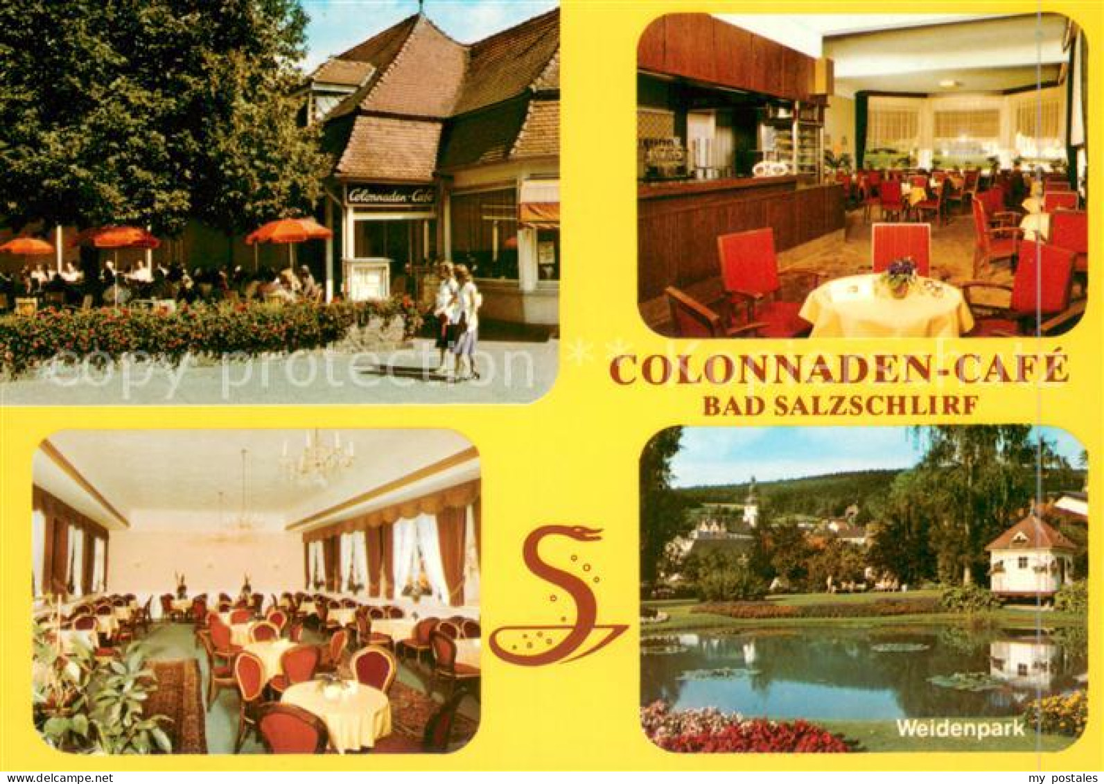 73649252 Bad Salzschlirf Colonnden Cafe Tanzlokal Weidenpark Bad Salzschlirf - Otros & Sin Clasificación