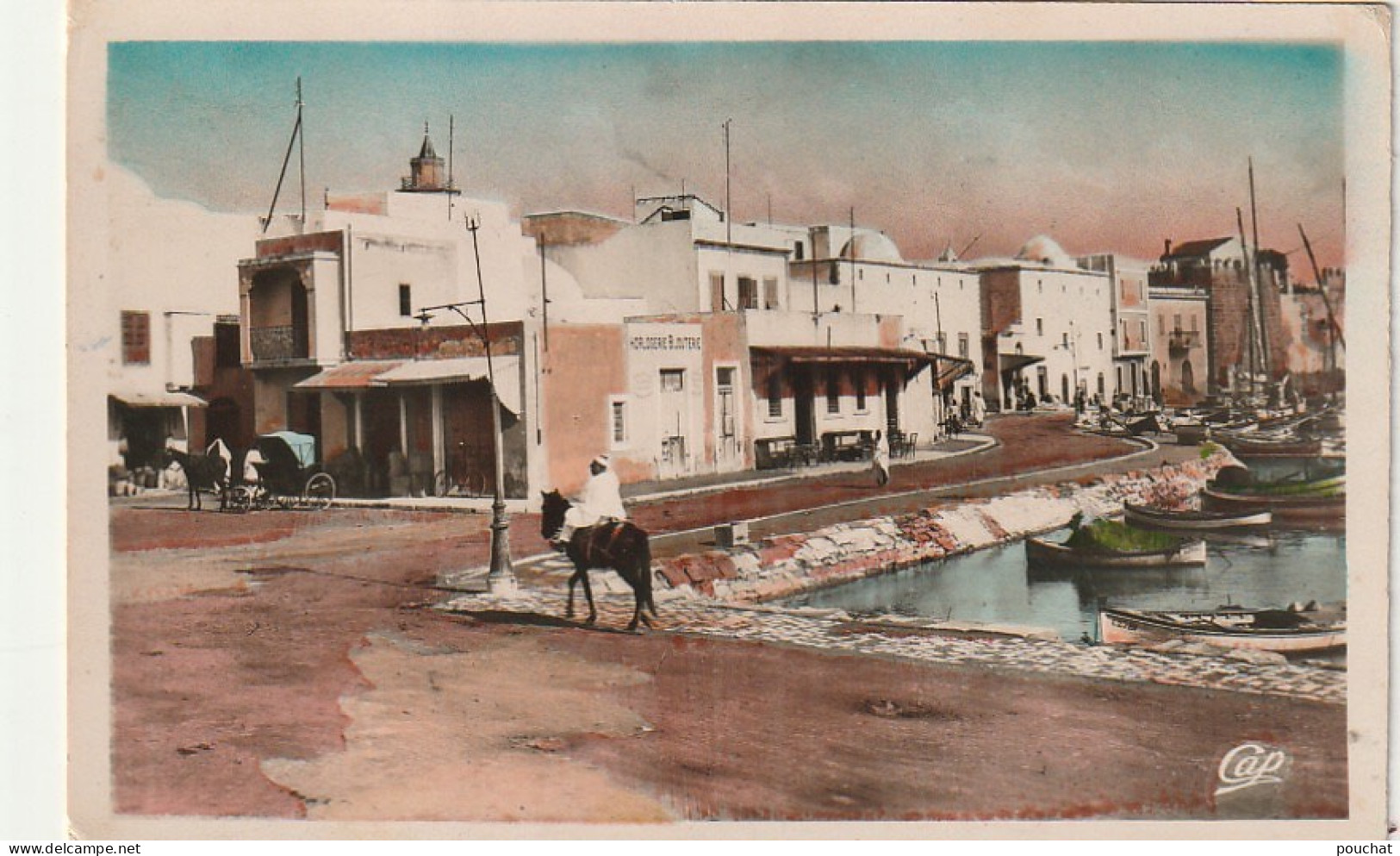 AA+ 87- BIZERTE ( TUNISIE ) - QUARTIER DU VIEUX PORT - Tunisia