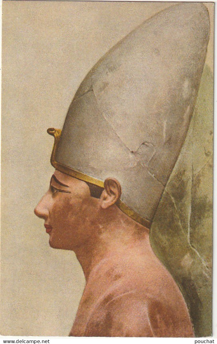 AA+ 87- EGYPTE - LOT 9 CP ROIS ET REINES : ROI CHEPHREN , AMENEMHET II , MYKERINOS , THUTMOSIS III , TUTANCHAMON , SETI 