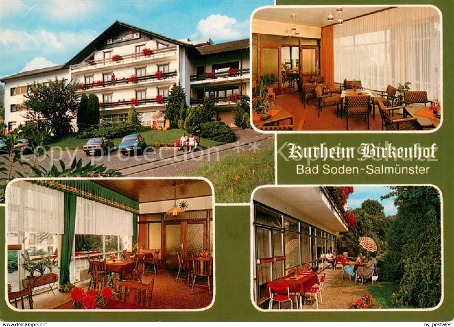 73649217 Salmuenster Bad Soden Kurheim Birkenhof Aufenthaltsraum Terrasse Salmue - Bad Soden