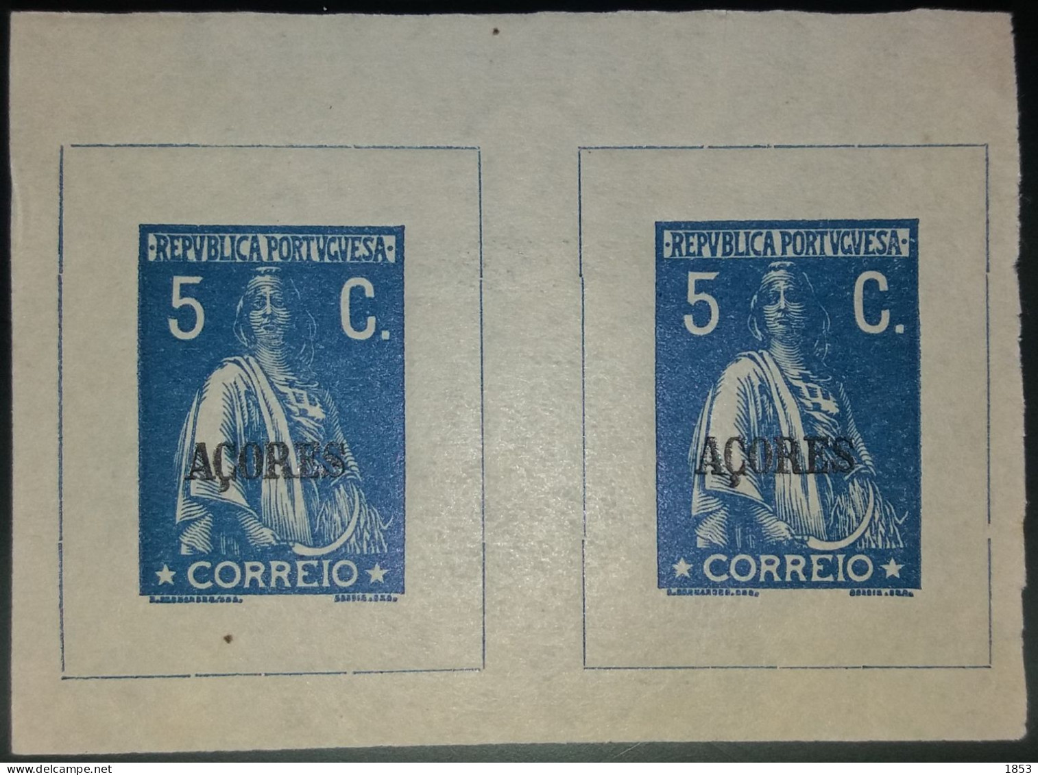 AÇORES - PROVAS - TIPO CERES - Proofs & Reprints