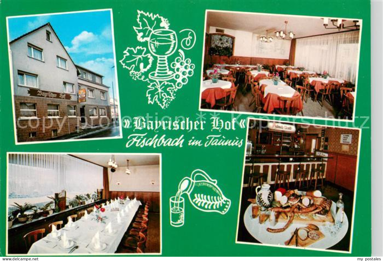 73649216 Fischbach Maintaunus Gasthaus Pension Bayrischer Hof Restaurant Festtaf - Kelkheim