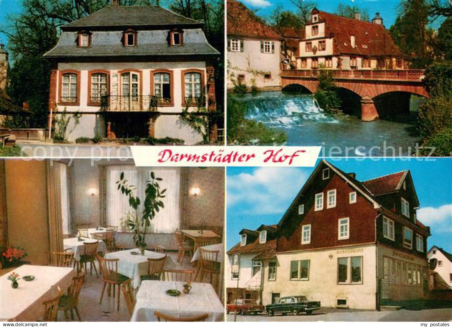 73649215 Steinbach Michelstadt Gasthaus Pension Darmstaedter Hof Gastraum Brueck - Michelstadt