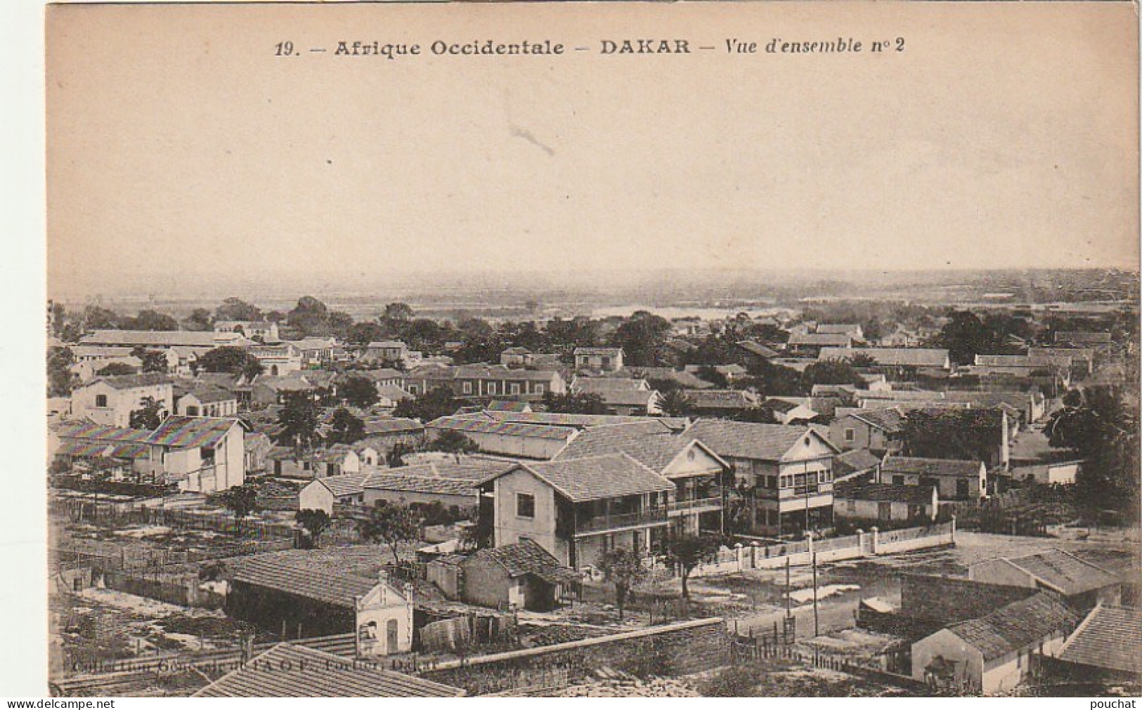 AA+ 88- DAKAR ( SENEGAL ) - VUE D'ENSEMBLE N° 2 - Senegal