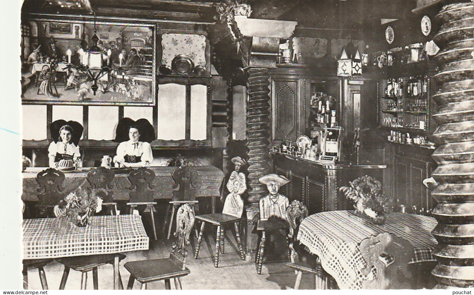 AA+ 90-(67) OBERNAI - " RELAIS DE LA BONNE CHERE " - INTERIEUR DU RESTAURANT DE LA CIGOGNE , PROP. R. GELB - Obernai