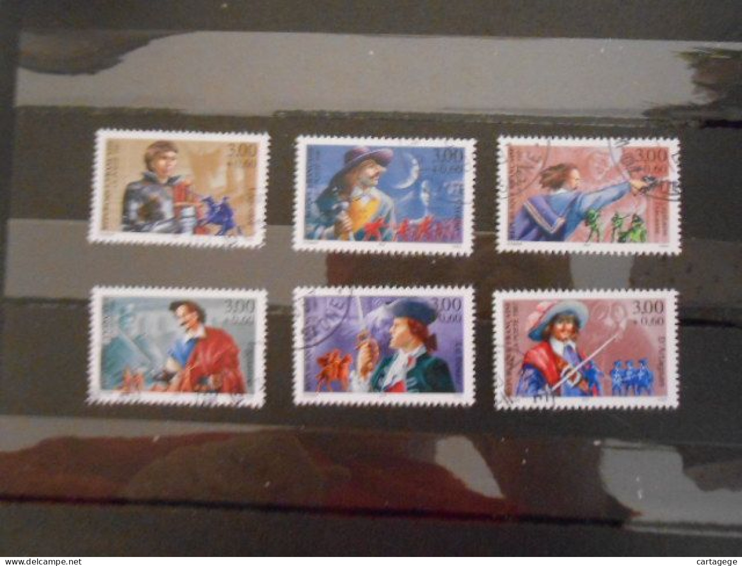 FRANCE YT 3115/3120 PERSONNAGES CELEBRES 1997 - Used Stamps