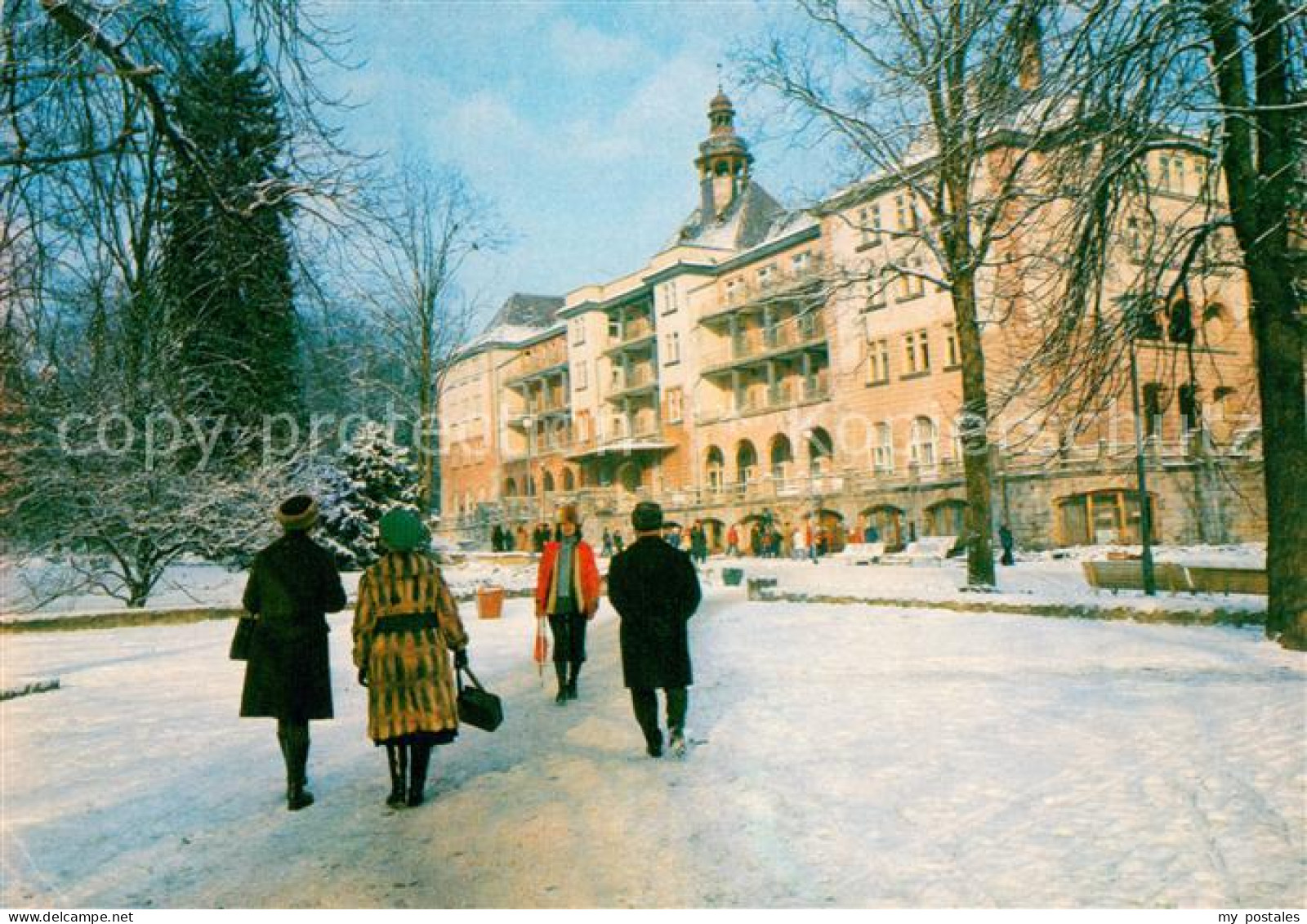 73649116 Polanica-Zdrój  Sanatorium Im Winter Polanica-Zdrój  - Poland