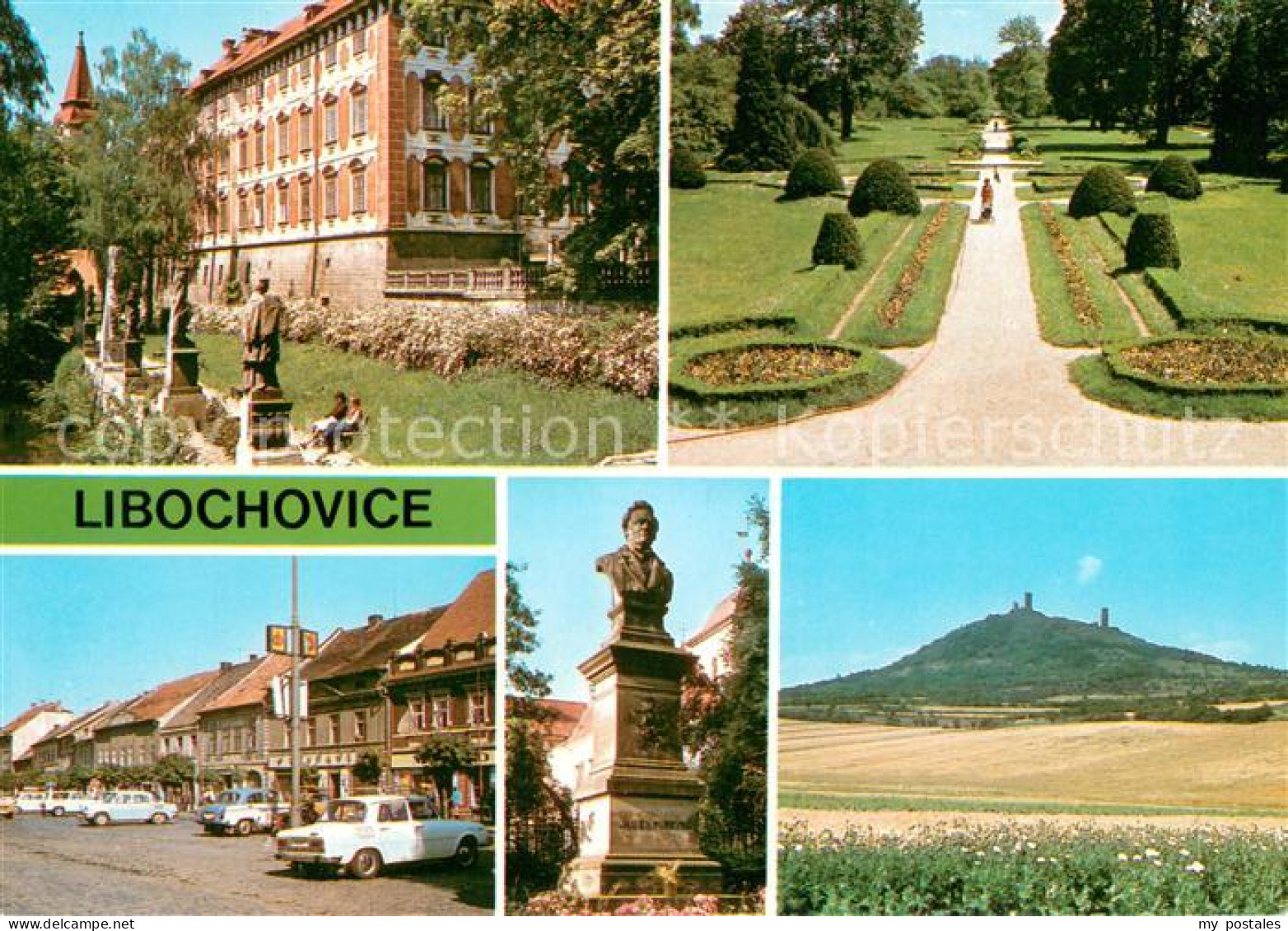73649112 Libochovice Schloss Park Denkmal Innenstadt Landschaftspanorama Hazmbur - Tsjechië