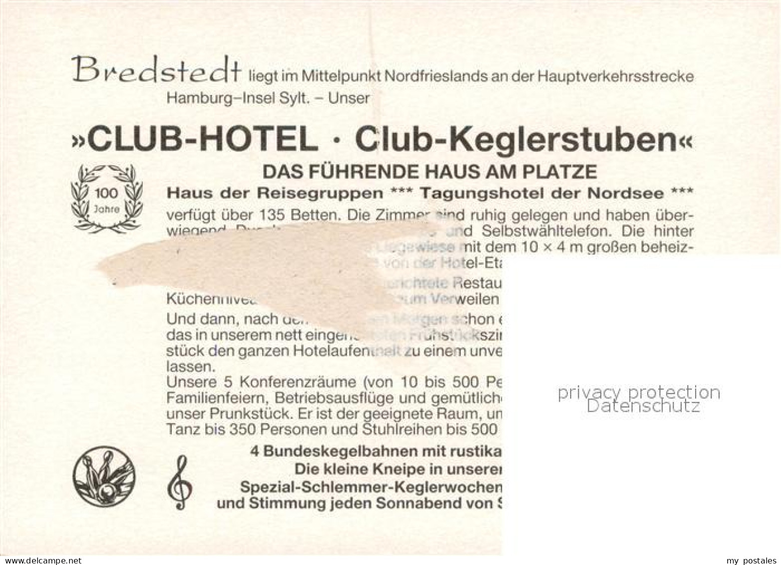 73649086 Bredstedt Club Hotel Club Keglerstuben Restaurant Swimming Pool Bredste - Bredstedt