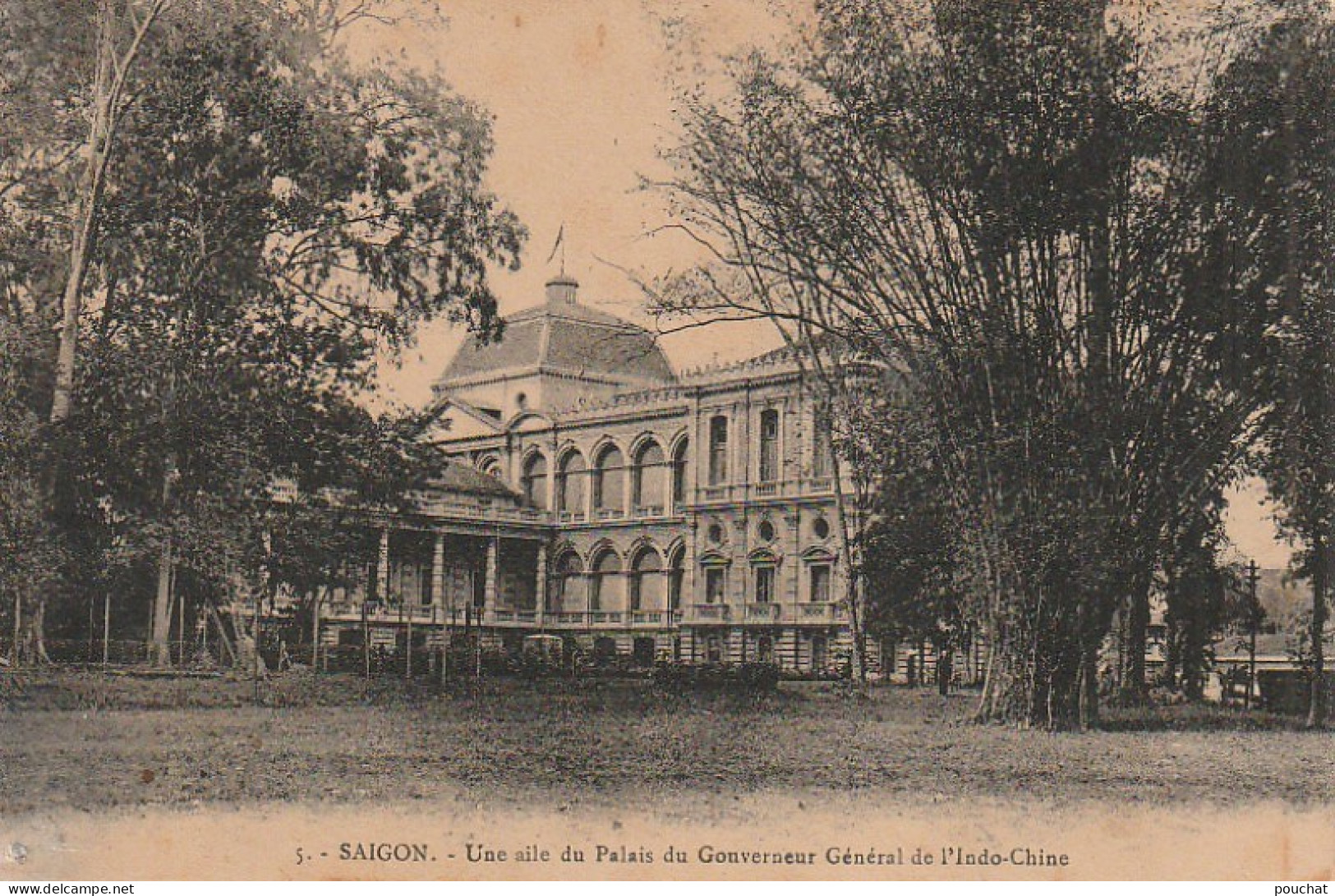 AA+ 94- SAIGON - VIETNAM - UNE AILE DU PALAIS DU GOUVERNEUR GENERAL DE L'INDO CHINE - Viêt-Nam