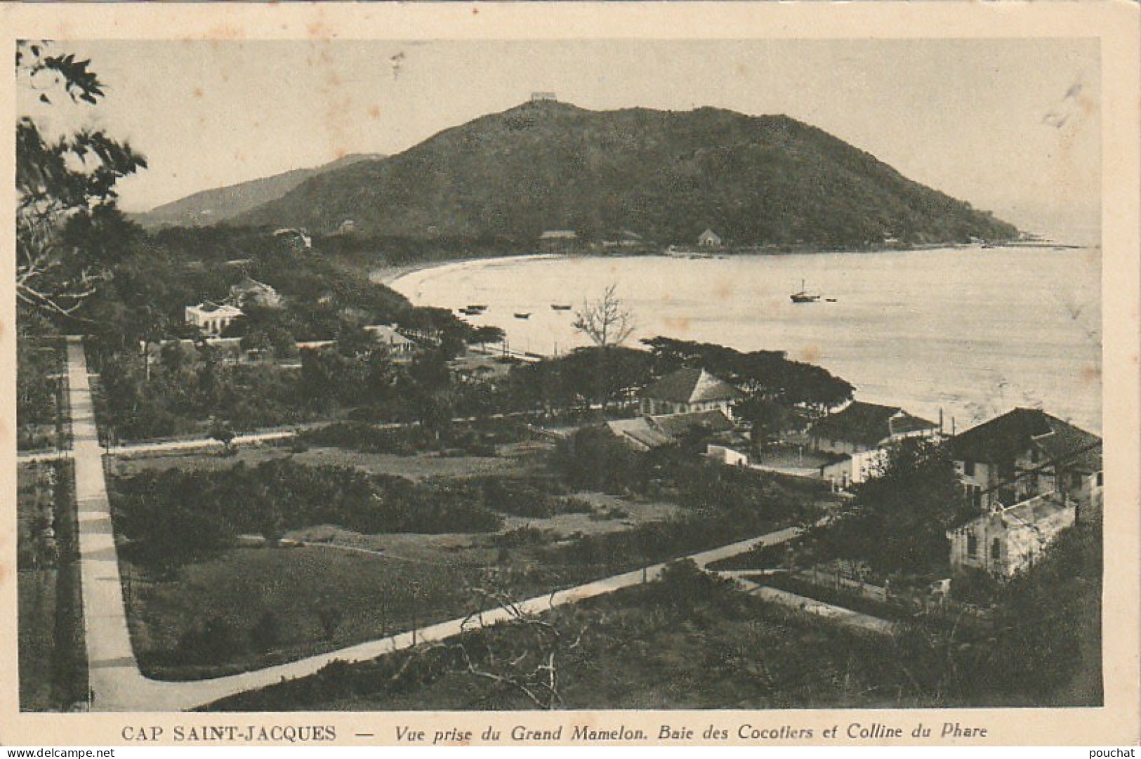 AA+ 94- CAP SAINT JACQUES ( VIETNAM ) - VUE PRISE DU GRAND MAMELON , BAIE DES COCOTIERS ET COLLINE DU PHARE - Viêt-Nam