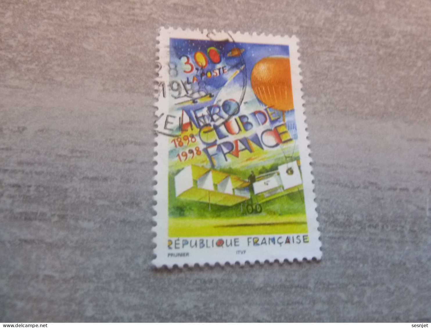 Centenaire De L'Aéro-Club De France - 3f. - Yt 3172 - Multicolore - Oblitéré - Année 1998 - - Used Stamps