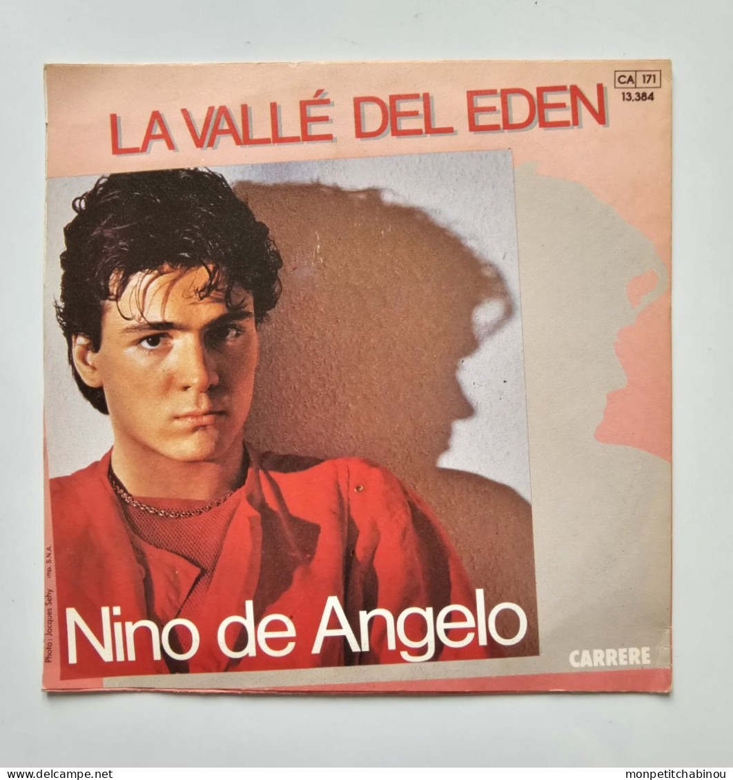 45T NINO DE ANGELO : La Vallé Del Eden - Altri - Musica Spagnola