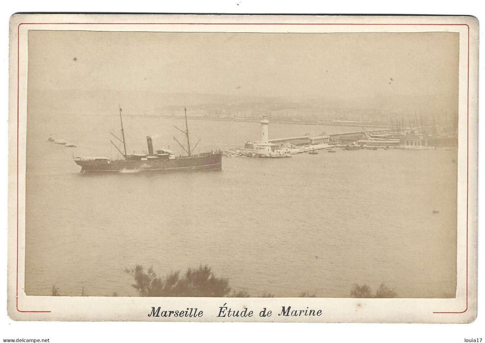 -Marseille : Etude De Marine - Joliette, Port Area