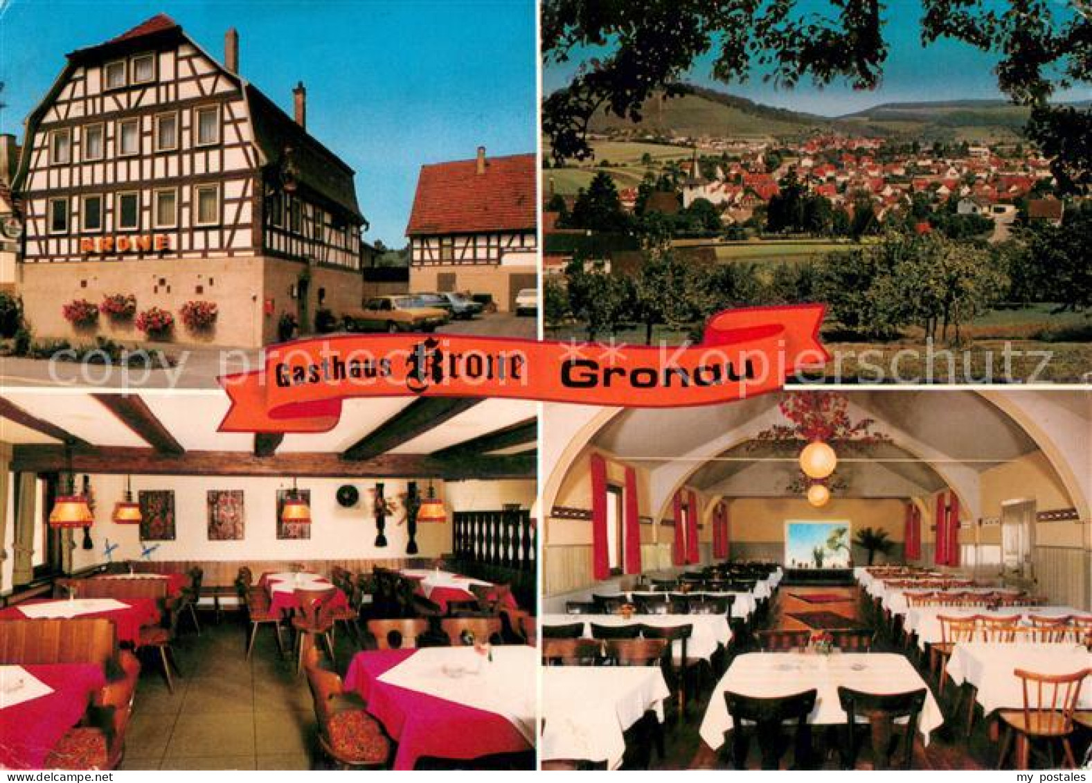 73649066 Oberstenfeld Gasthaus Zur Krone Restaurant Panorama Oberstenfeld - Otros & Sin Clasificación