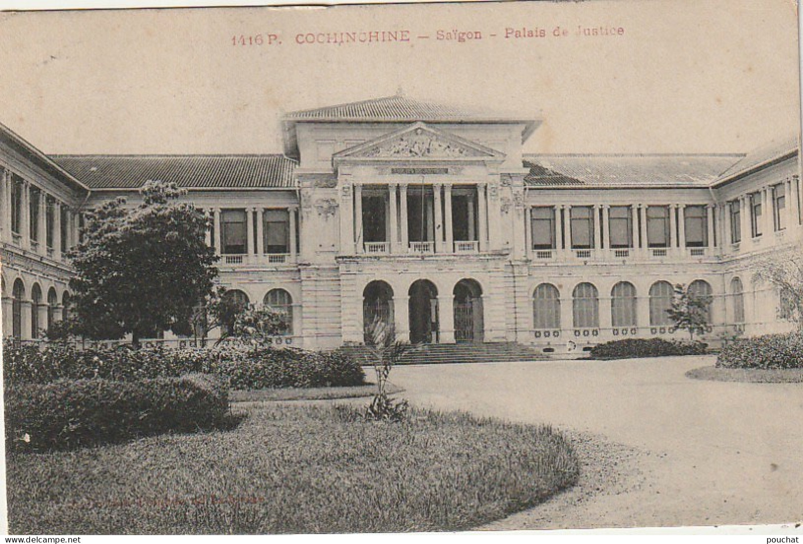 AA+ 94- COCHINCHINE ( VIETNAM ) - SAIGON - PALAIS DE JUSTICE - Vietnam