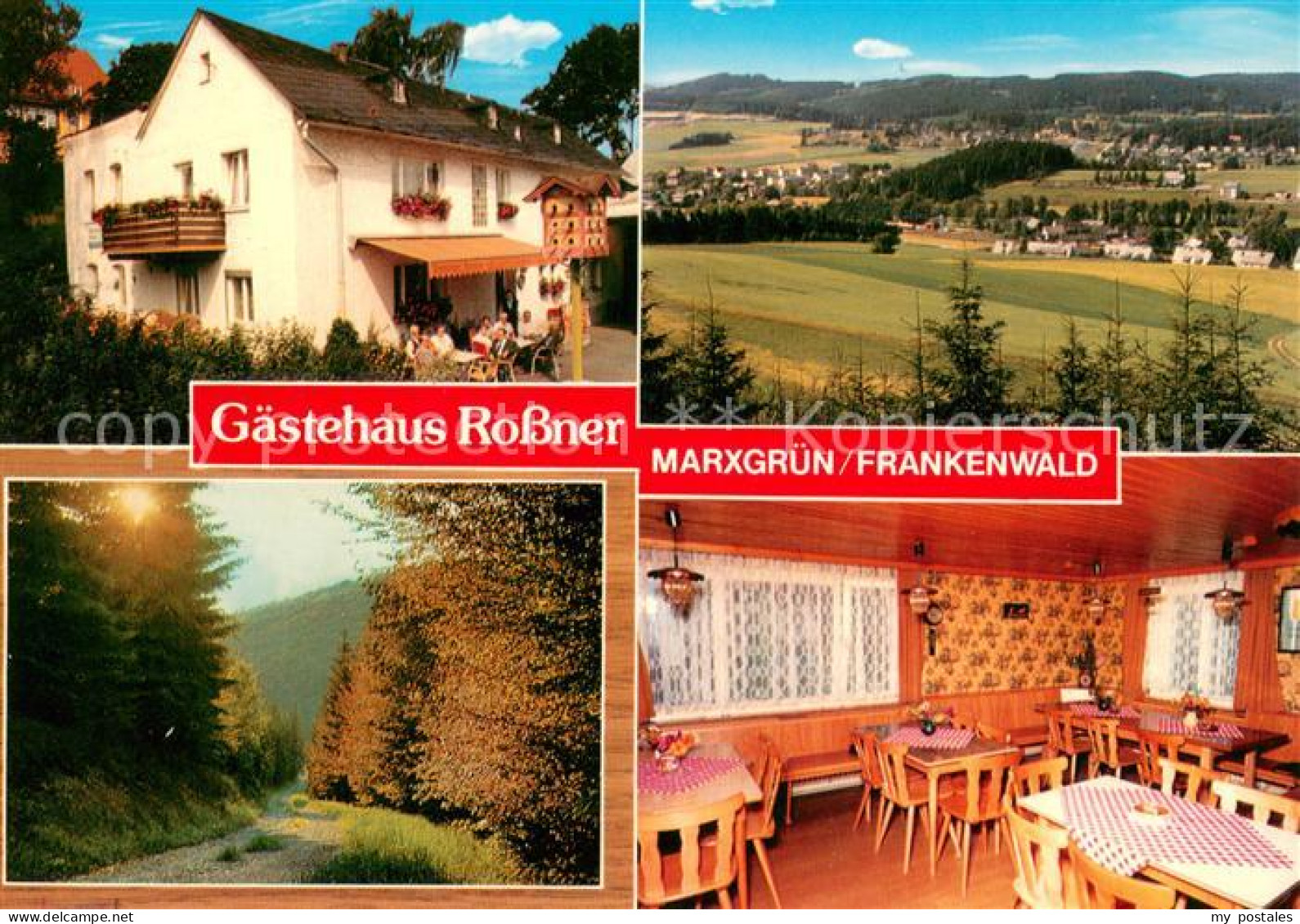 73649032 Marxgruen Pension Rossner Im Frankenwald Landschaftspanorama Marxgruen - Naila