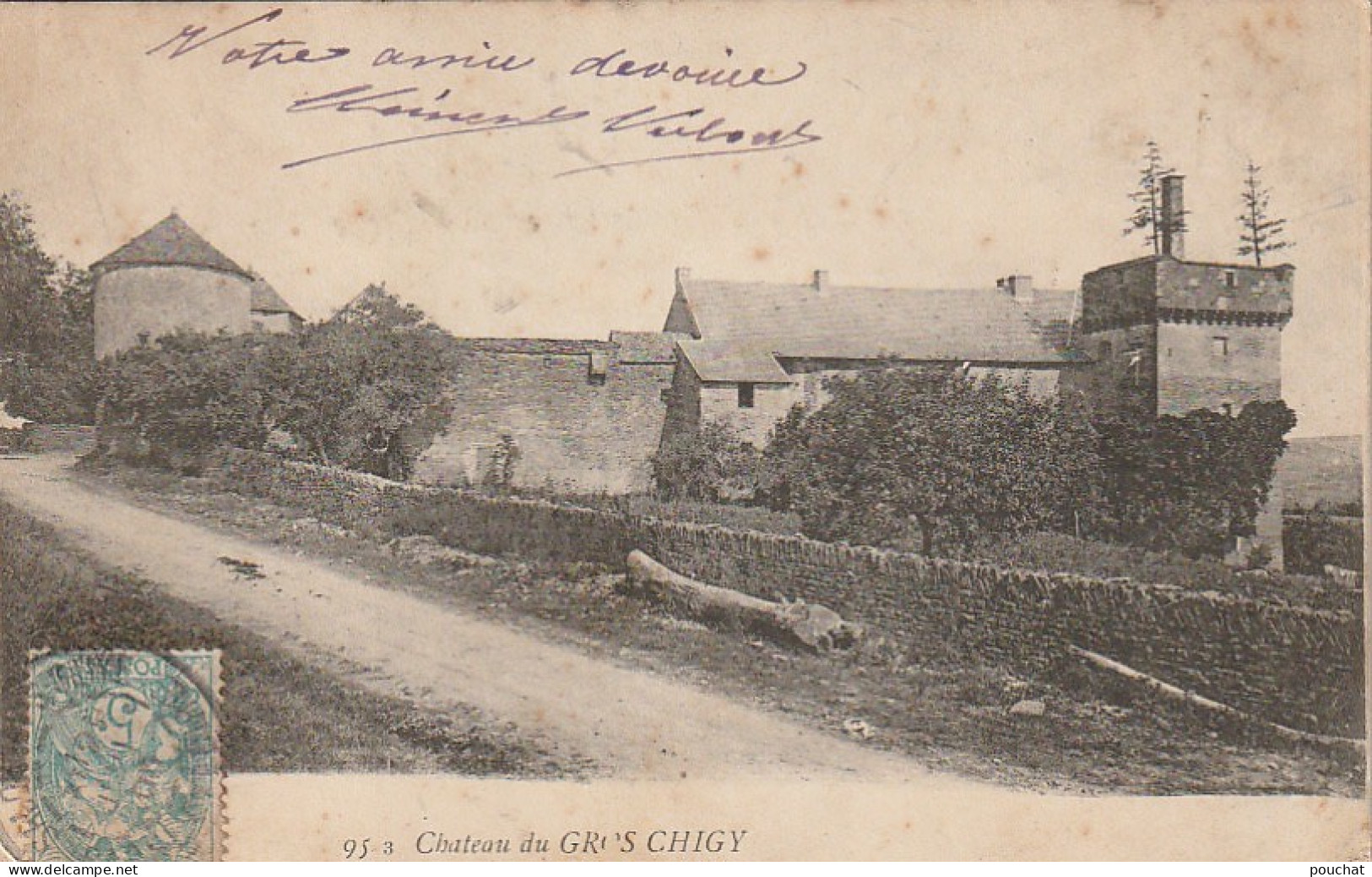 AA+ 95-(71) CHATEAU DU GROS CHIGY - ST ANDRE LE DESERT - Other & Unclassified
