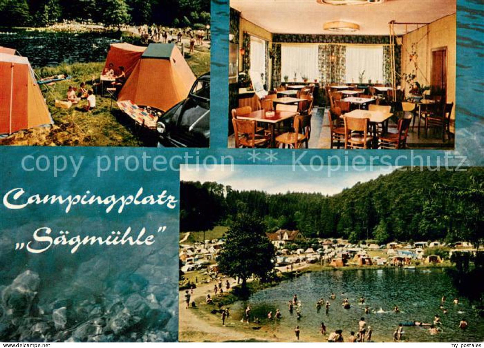 73649015 Trippstadt Gaststaette Pension Saegmuehle Campingplatz Badesee Trippsta - Otros & Sin Clasificación