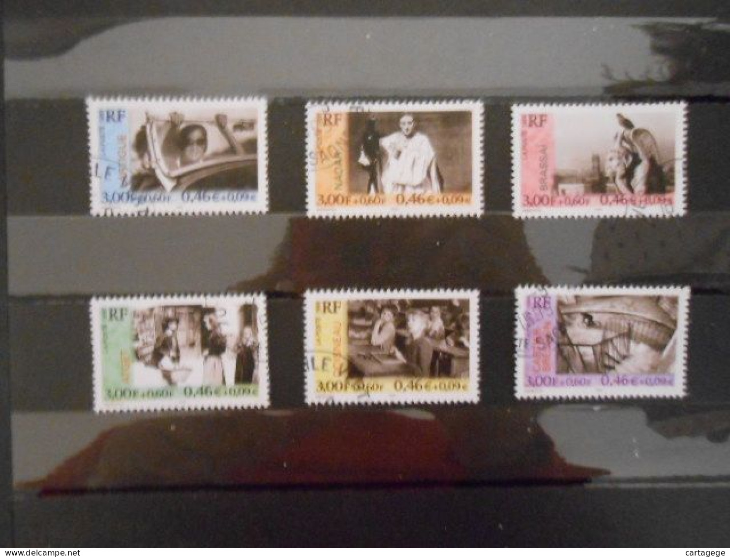 FRANCE YT 3262/3267  PERSONNAGES CELEBRES 1999 - Used Stamps