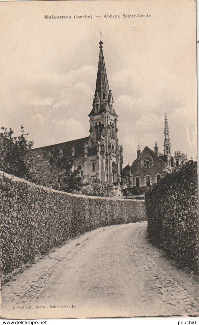 AA+ 96-(72) SOLESMES - ABBAYE SAINTE CECILE - Solesmes