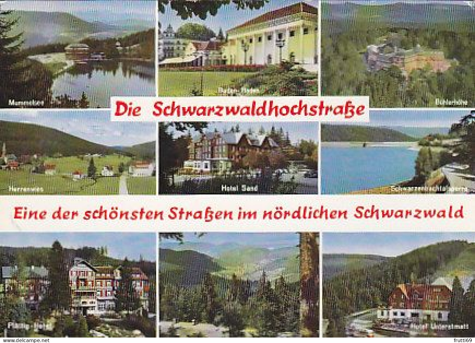 AK 216070 GERMANY - Schwarzwald - Schwarzwaldhochstraße - Hochschwarzwald
