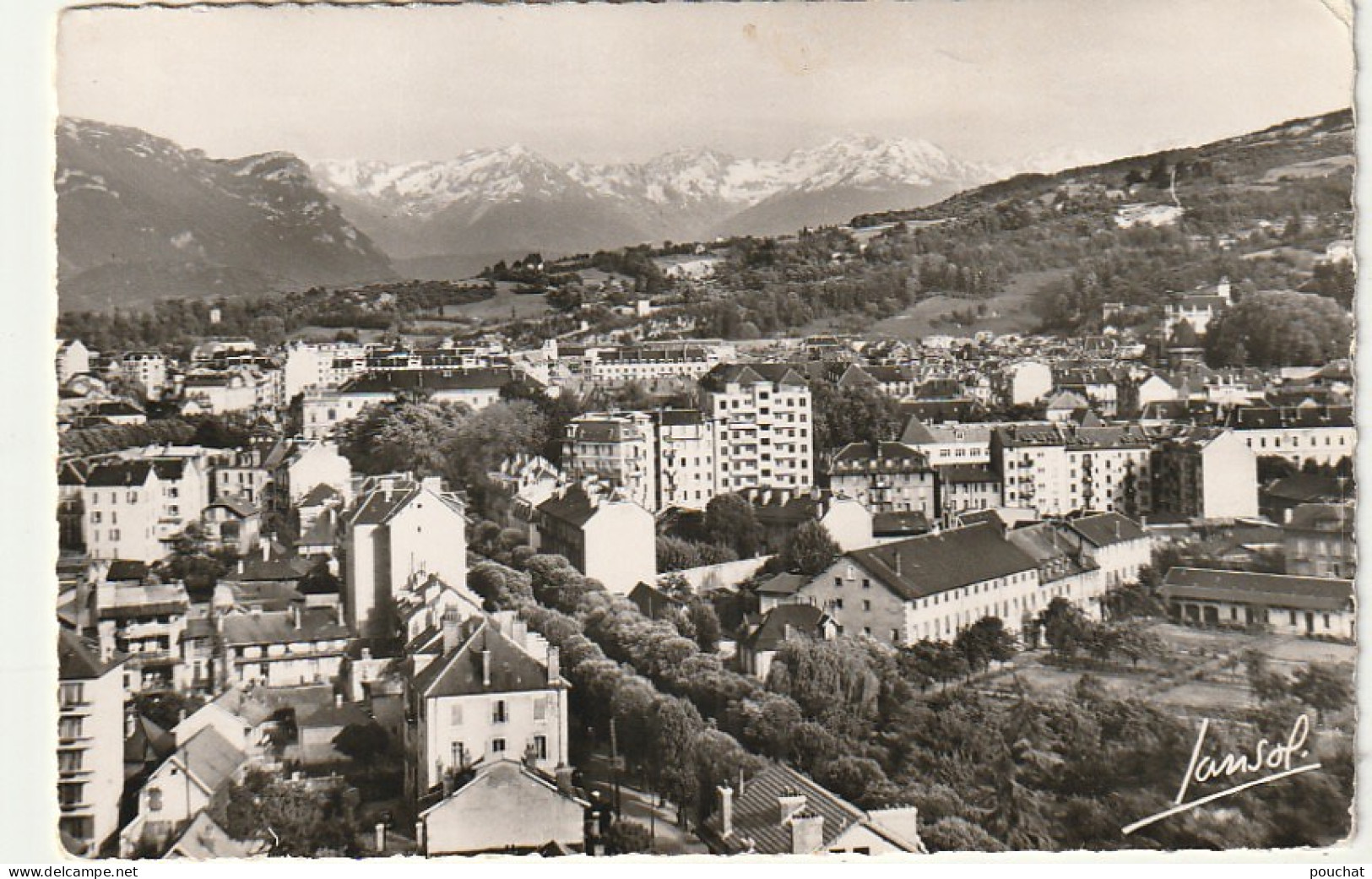 AA+ 98-(73) CHAMBERY - VUE GENERALE ET LA CHAINE DE BELLEDONNE - Chambery